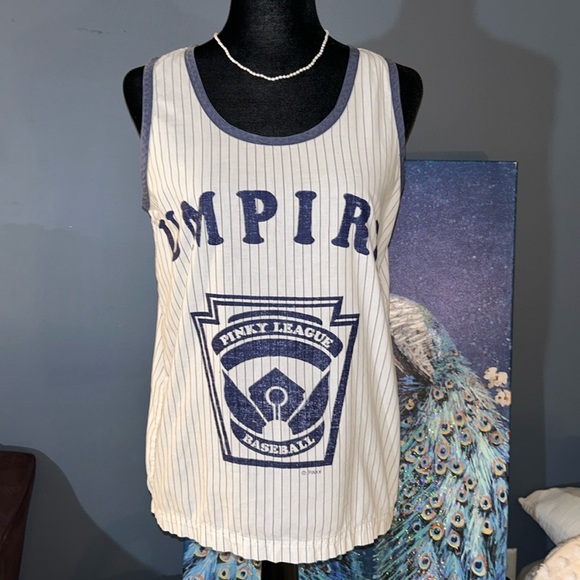 Pinky Size M Umpire Cotton Tank - Picture 1 of 9